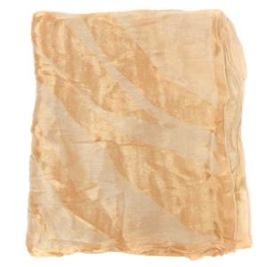 ARMANI COLLEZIONI タグ付き 大判 ストール ショール リネン シルク混 イタリア製 ベージュ