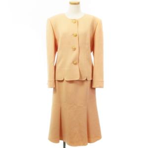 GIANNI MANIGLIA 90’s ヴィンテージ セットアップ ノーカラー ジャケット スカート