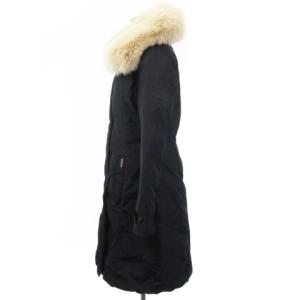 WOOLRICH 15AW LUXURY VANCOUVER ダウンコート フォックスファー S 紺