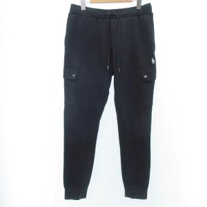 国内正規 スウェット ジョガー カーゴ パンツ ホース刺繍 S ネイビー