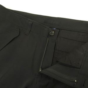 junhashimoto 21AW P03 GATHER CARGO PANTS 1072120003 ブラック