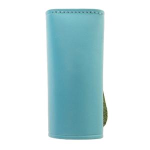 IL BISONTE キーケース 4連 レザー 牛革 C0799 ターコイズブルー