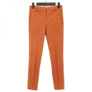 18SS STRAIGHT TROUSER ストレッチパンツ テーパード オレンジ