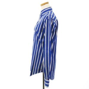 POLO RALPH LAUREN シャツ 長袖 ストライプ コットン 青 ブルー 2 トップス