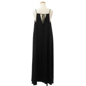 Plage 20SS ワンピース ロング ノースリーブ 20-040-922-8022-1-0 ブラック