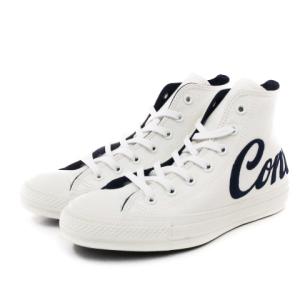 CONVERSE 美品 ALL STAR 100 LOGOEMBROIDERY HI ロゴエンブロイダリー ハイカット スニーカー 1SC185