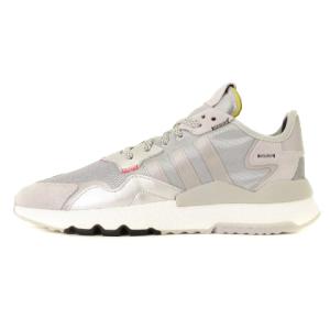 adidas Originals 美品 NITE JOGGER Silver Metallic ナイトジョガー シルバーメタリック スニーカー EE5851