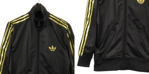 adidas Originals STY Foil Firebird ジャージ セットアップ トラック ジャケット ハーフ パンツ ライン トレフォイル 黒