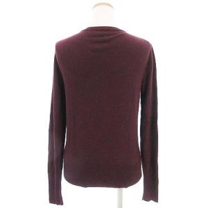 POLO RALPH LAUREN WASHABLE PIMA COTTON カーディガン ニット クルーネック ポニー刺繍 ボルドー