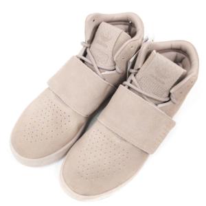 adidas Originals タグ付き Tubular Invader Strap スニーカー ベルクロ スエード