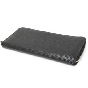 LOUIS VUITTON M60915 エピ ポルトフォイユ クレマンス 長財布 ラウンドファスナー 黒