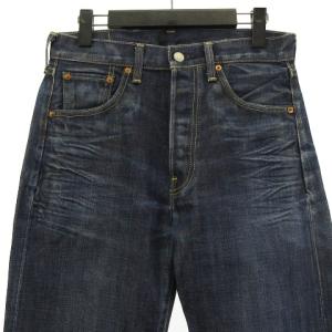 Levi's 66501 501 復刻 デニム 赤耳 セルビッチ 05年製 日本製 W31 インディゴブルー