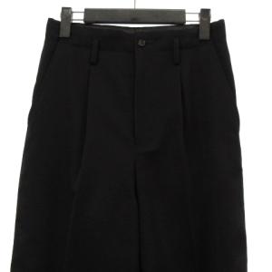 Tao 92年 ヴィンテージ パンツ スラックス タック ウール TP-11018M AD1992 黒 ブラック M ボトムス