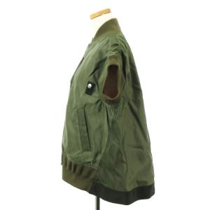 sacai 21SS MA-1 Vest 1 カーキ