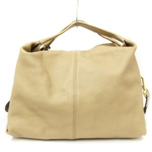 FURLA ハンド バッグ ショルダー 2way レザー 茶 ブラウン 鞄 AA SM