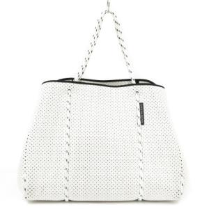 STATE OF ESCAPE トート バッグ セミショルダー ポーチ付き ホワイト系 鞄