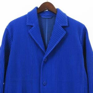 HOMME PLISSE ISSEY MIYAKE 21SS TAILORED PLEATS 2 テーラードジャケット プリーツ 2 ブライトブルー