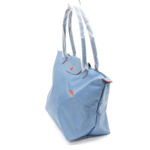Longchamp ルプリアージュ トート バッグ セミショルダー L1899619564 ブルー L 鞄 ECR17