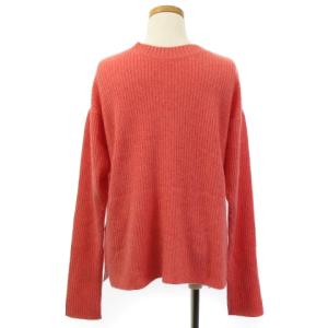 Aquascutum 美品 3WAY カシミヤ ニット セーター カーディガン リブニット Vネック ピンク 8 トップス ECR17