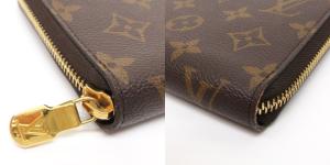 LOUIS VUITTON M62581 モノグラム ジッピー オーガナイザー NM 長財布 ラウンドファスナー ブラウン