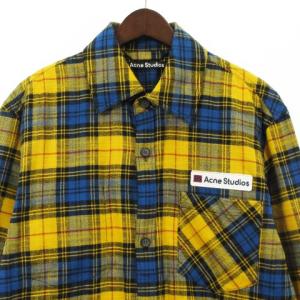 Acne Studios SALAK FLANNEL PC FACE SHIRT ネルシャツ