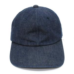 桃太郎ジーンズ MOMOTARO JEANS デニム ベースボール キャップ インディゴ F 帽子