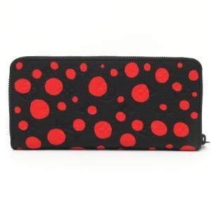 LOUIS VUITTON 草間彌生 LV×YK 日本限定 モノグラムジッピーウォレット ヴェルティカル インフィニティドット