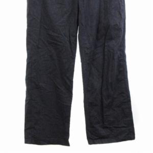 agnes b. F.et H. オーバーオール サロペット ストライプ コットン 紺 ネイビー M ボトムス SM0