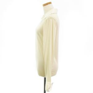 DRIES VAN NOTEN ニット 切替 襟付き S アイボリー