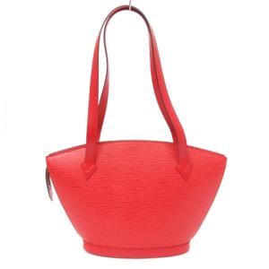 LOUIS VUITTON エピ サンジャック ポワニエロング セミショルダー バッグ M52337 赤