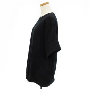 AMERICANA PARIGOT別注 Tシャツ カットソー 半袖 ロゴ プリント コットン 黒 ブラック トップス