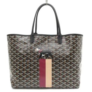 GOYARD カスタムオーダー マーカージュ ユロ サンルイPM トートバッグ セミショルダー 黒