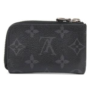 LOUIS VUITTON M63536 モノグラム エクリプス ポルトモネ・ジュール コインケース 小銭入れ ブラック