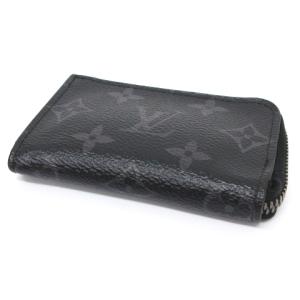 LOUIS VUITTON M63536 モノグラム エクリプス ポルトモネ・ジュール コインケース 小銭入れ ブラック