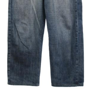 Levi's Silver Tab BAGGY デニム ジーンズ ハイライズ USED加工 W40 L38 ブルー