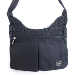 吉田カバン 美品 ショルダーバッグ 斜めがけ 日本製 黒 ブラック レスキューオレンジ