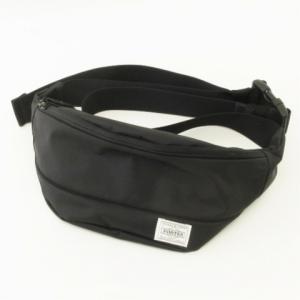良品 ガール MOUSSE WAISTBAG ムース ウエストバッグ ボディ 751-18181 黒 ブラック L 鞄