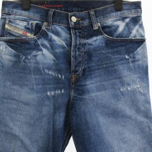 DIESEL 美品 2005 D-FINING 09E16 デニム パンツ ジーンズ ダメージ加工 インディゴ W30