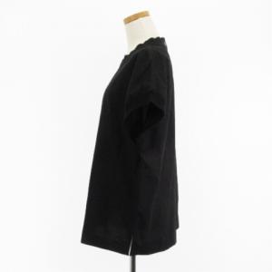 MHL. 良品 21SS COTTON LINEN SHIRT カットソー Tシャツ 半袖 フレンチスリーブ 無地 コットン リネン