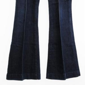 POLO RALPH LAUREN デニム パンツ ジーンズ ブーツカット センターシーム コットン インディゴ 6 ボトムス