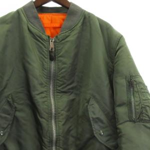 ALPHA INDUSTRIES INDUSTRIES ヴィンテージ 90's フライトジャケット MA-1 リバーシブル 中綿 ナイロン MIL-J-82790J