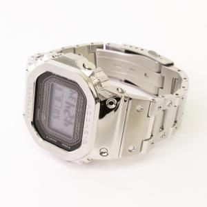 CASIO G-SHOCK 腕時計 タフソーラー フルメタル マルチバンド6 SS GMW-B5000D-1JF シルバー