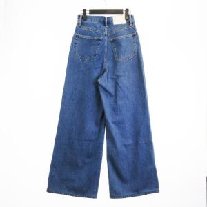 BEAUTY&YOUTH UNITED ARROWS 良品 デニム パンツ ワイド ワンタック ハイウエスト コットン インディゴ M