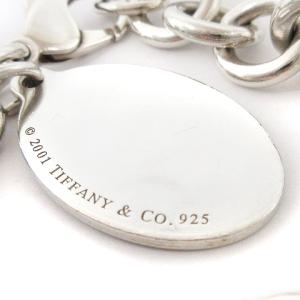 TIFFANY&Co. ブレスレット チェーン オーバルタグ 星条旗モチーフ SV925 シルバー アクセサリー ECS