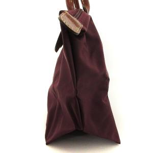 Longchamp プリアージュ トート ハンドバッグ 手提げ ワインレッド系 Sサイズ ECS