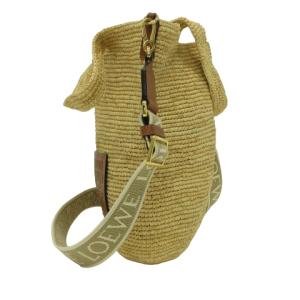 LOEWE A685453X07 スリットバッグ ラフィア 2WAY ベージュ