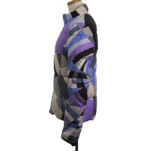 Emilio Pucci 美品 ダウンジャケット ブルゾン 総柄 M