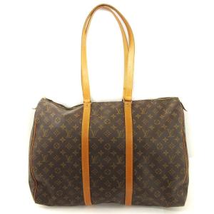 M51116 フラネリー50 モノグラム ボストン ショルダーバッグ ブラウン系 ECS