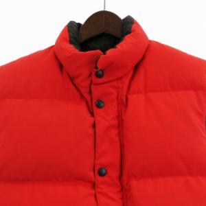 CANADA GOOSE ダウン ベスト フリースタイル ロゴ 2830JM 赤 レッド S