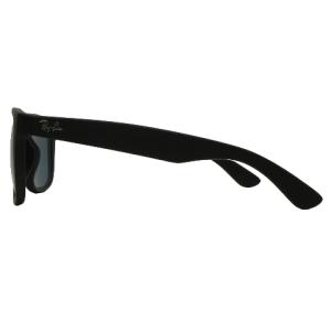 Ray-Ban 美品 RB4165F ジャスティン クラシック サングラス 偏光レンズ 黒系 マットブラック 5417 アイウェア ECS